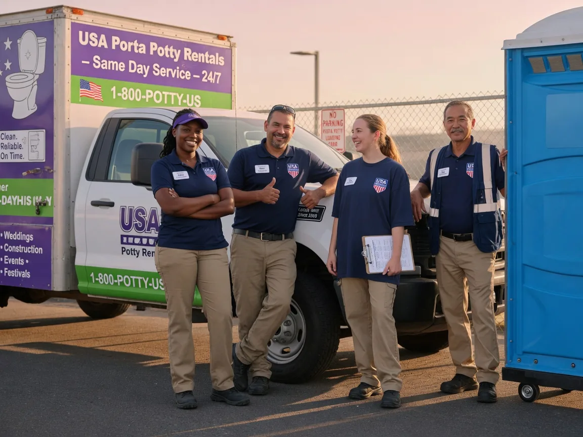 Porta Potty Rental company in Fort Campbell, KY